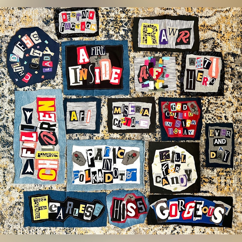 Ransom Note Patch - Fall Children - Picture 9 of 13